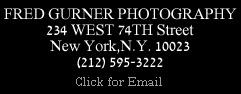 Fred Gurner Photography - Email